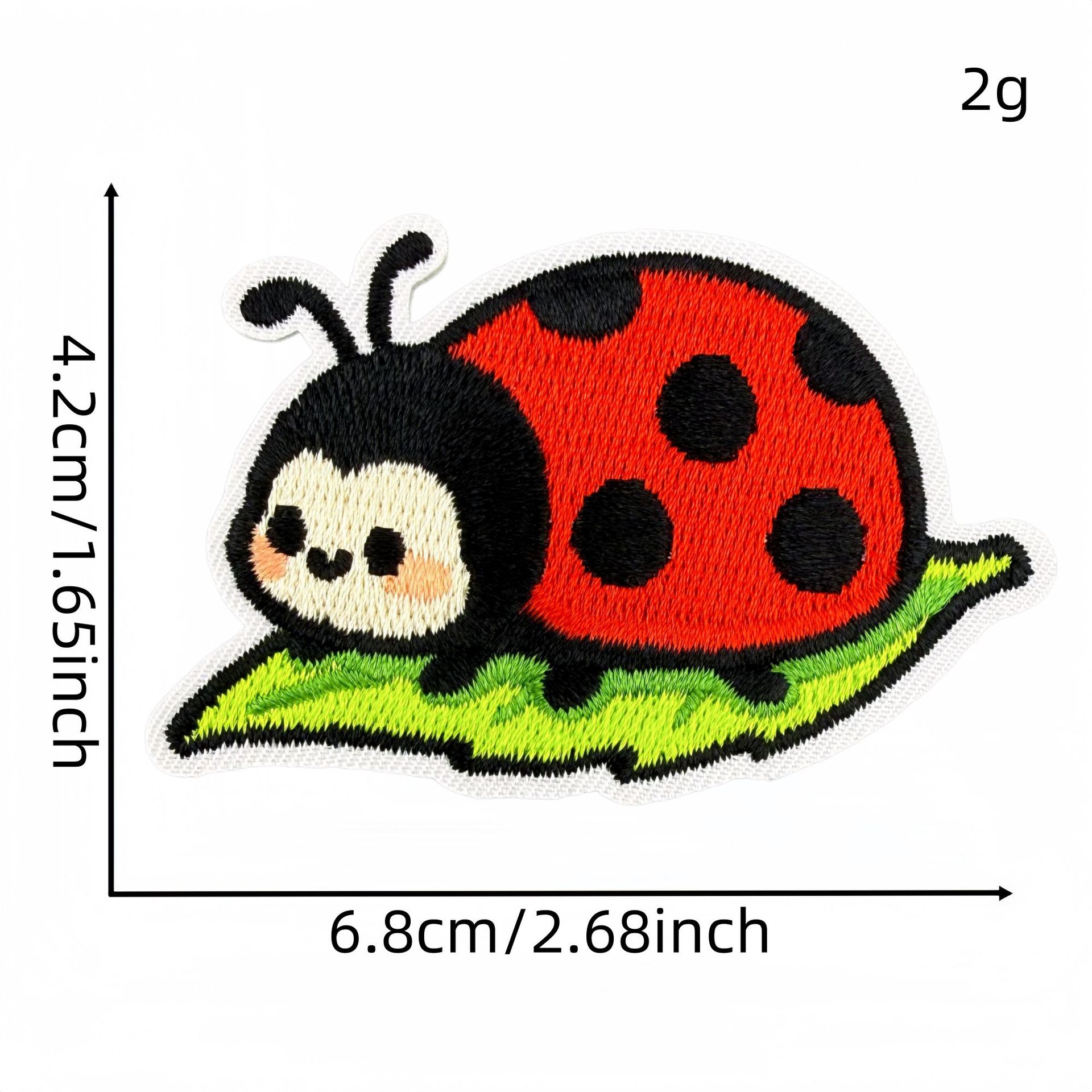 10개입, 귀여운 무당벌레 자수 패치, 의류 DIY 장 - Embroidery Lady Bug 리뷰 및 가격