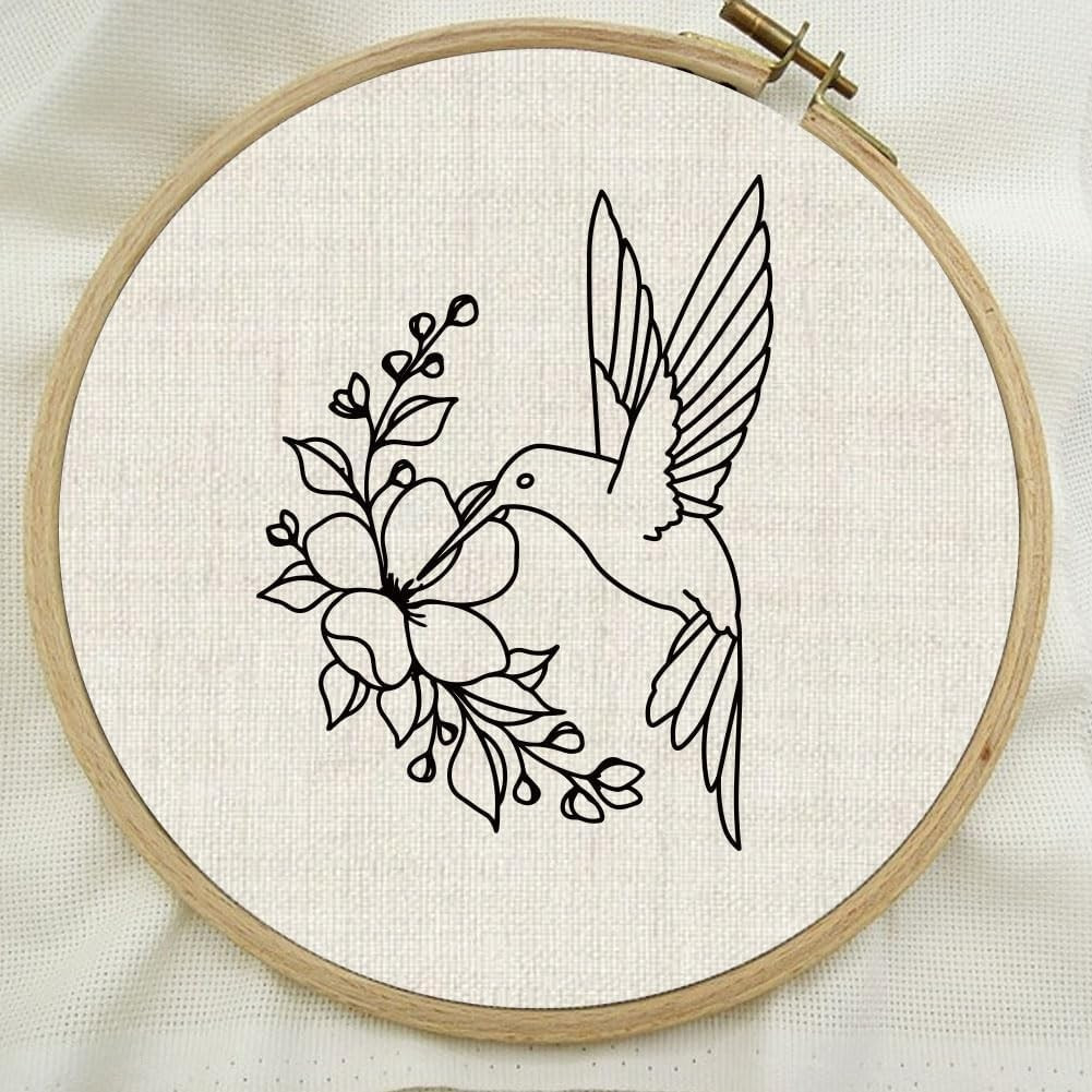 4장 48개 수용성 자수 패턴 손바느질 안정제 자수 스 - Embroidery Meaning 리뷰 및 가격