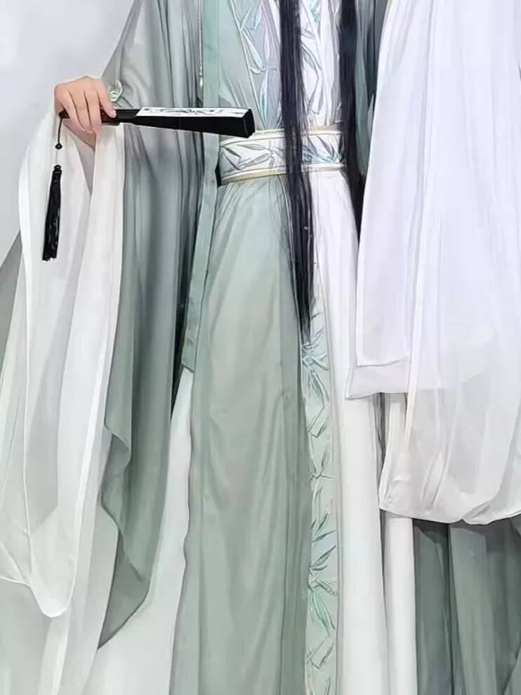 새로운 Hanfu 여성 Wei Jinfeng 자수 남성 - Embroidery Cotton Shirt 리뷰 및 가격