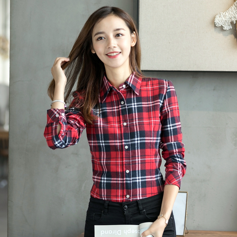 2024 봄 새로운 패션 캐주얼 옷깃 플러스 사이즈 블 - Embroidery Cotton Shirt 리뷰 및 가격